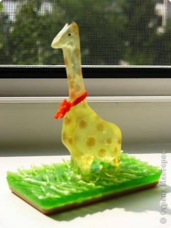 Жираф из мыла